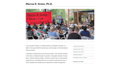 Desktop Screenshot of marcus-e-green.com